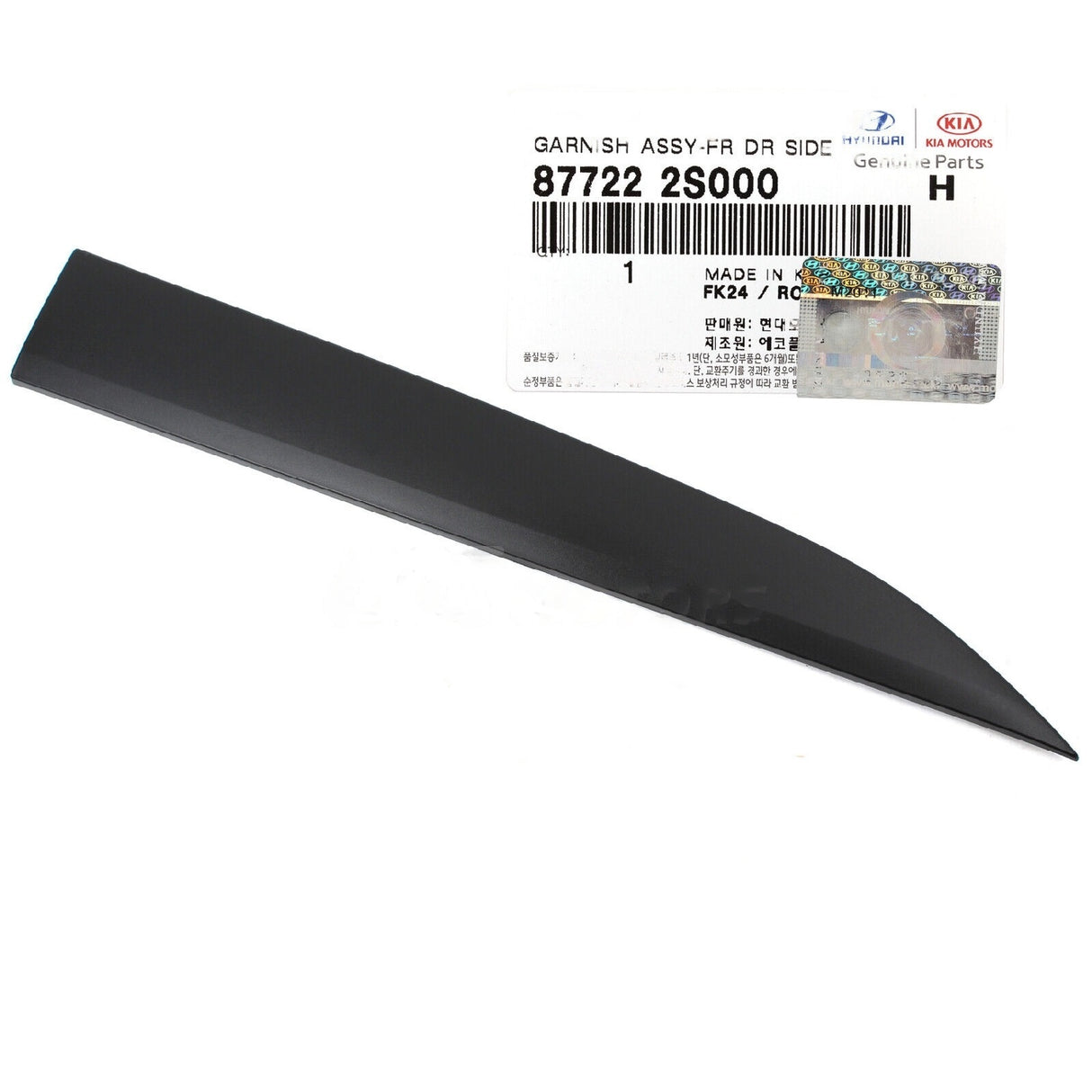 Garnish Assembly-Front Door Side R 877222S000 for Hyundai