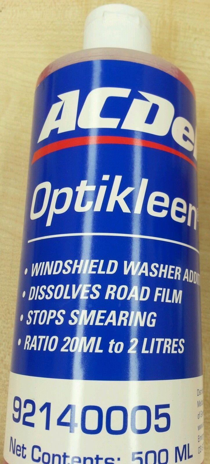 Car Windscreen Wash Fluid Optikeen 500ml Washer for Holden Ford Mitsubishi Mazda