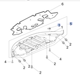 Front Bumper Splash Tray 92216476 for VE Commodore S2 Genuine