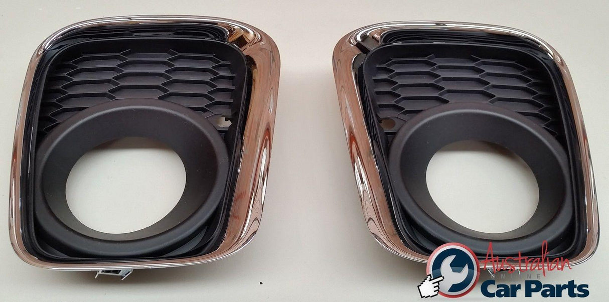 Foglamp covers & Chrome surrounds suits VE Commodore Series 2 SS SV6 2010- NEW GENUINE