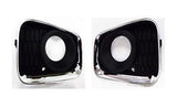 Foglamp covers & Chrome surrounds suits VE Commodore Series 2 SS SV6 2010- NEW GENUINE
