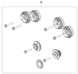 Timing kit - Gear kit, Genuine for Holden Commodore VE VF WM V6 LF1 LLT LY7 LFW LFX LWR 92511312
