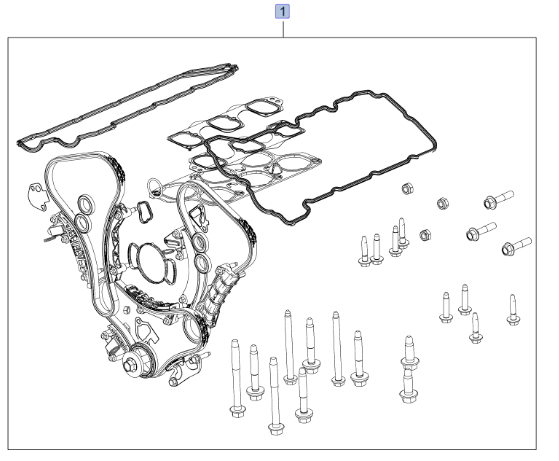 Chain Kit-Timing 92511413 for GM Holden