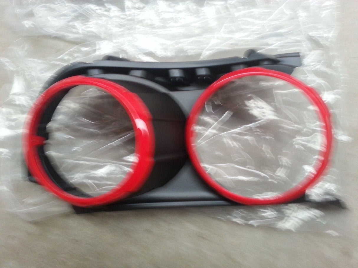 RED HEADLAMP SURROUNDS suitable for Holden TM BARINA GENUINE BRAND NEW Add some bling