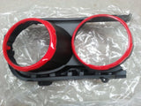 RED HEADLAMP SURROUNDS suitable for Holden TM BARINA GENUINE BRAND NEW Add some bling