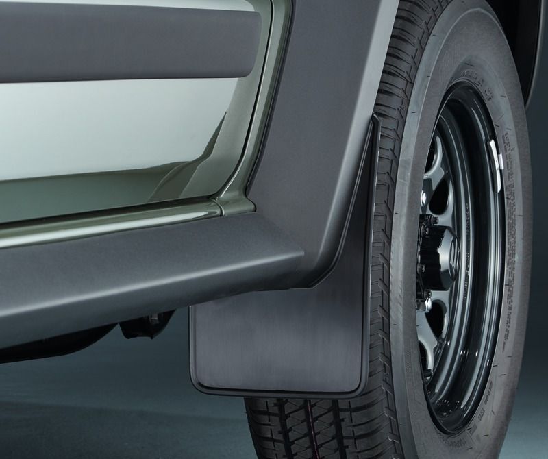 Mud Flap Front Black Two Piece Set 99118-78R00-BK1 for Suzuki