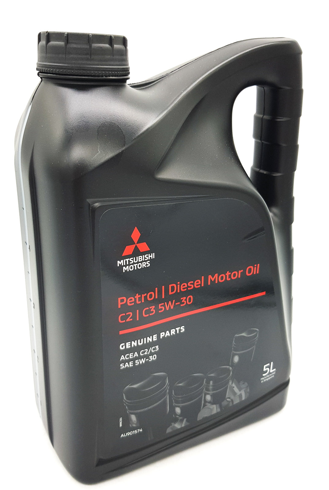 Engine Oil C2/C3 5W-30 Genuine (5L) AU901574 for Mitsubishi Triton Pajero Sport
