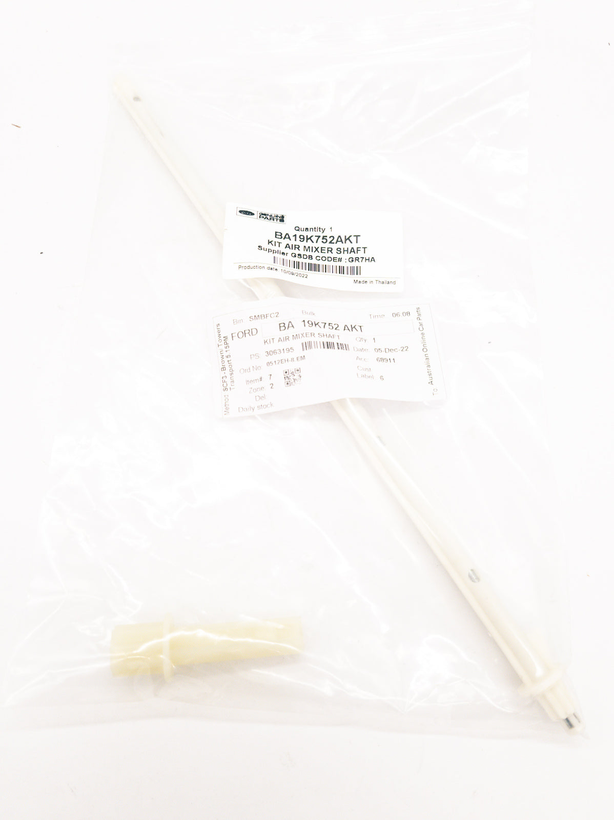 Air Con Mixer Shaft Kit BA19K752AKT For Ford Falcon Territory