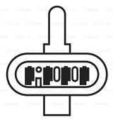 Oxygen Sensor Bosch 0258005703
