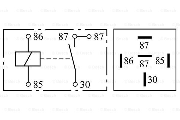 Mini Relay Bosch 0332019150