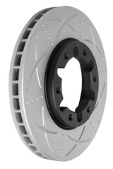 Brake Rotor Front  Ultimate Slotted & Dimpled Bendix BR625-ULT4WD for Nissan Patrol Y61 GR  GU Station Wagon D 4x4 4.2LTD TD42