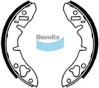 Bendix BS1332 Brake Shoe Set