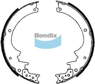 Bendix BS1404 Brake Shoe Set