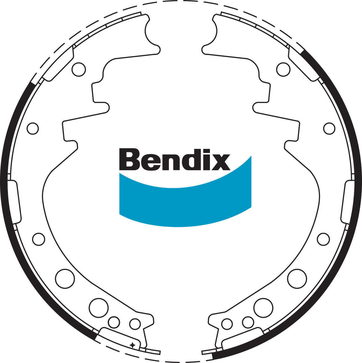 Bendix BS1405 Brake Shoe Set