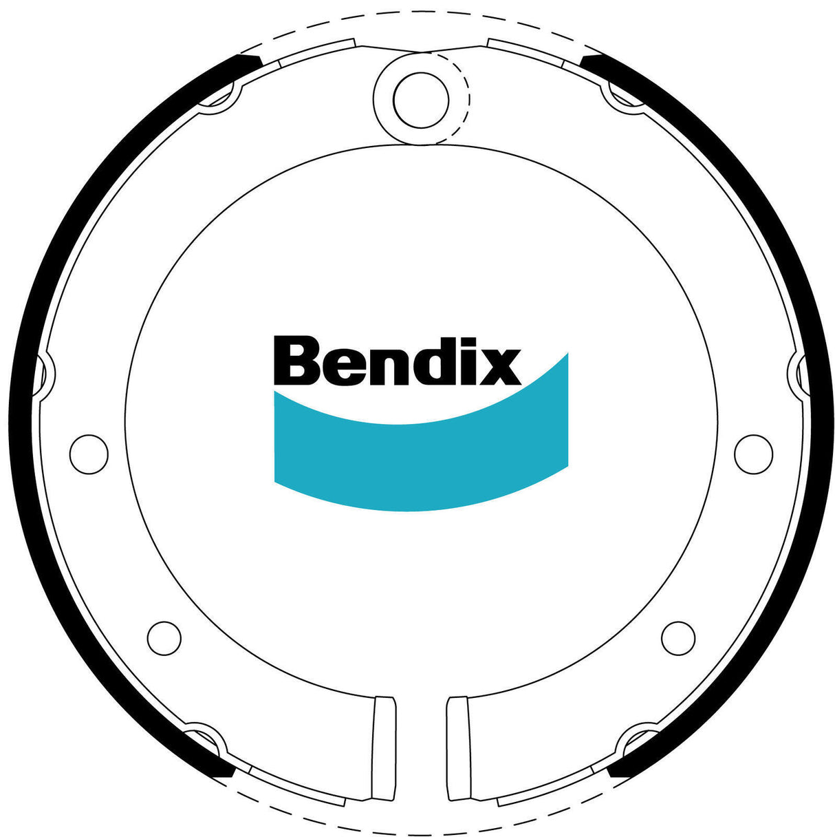 Bendix BS1563 Brake Shoe Set
