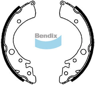 USE BS1614 Bendix Brake Shoes