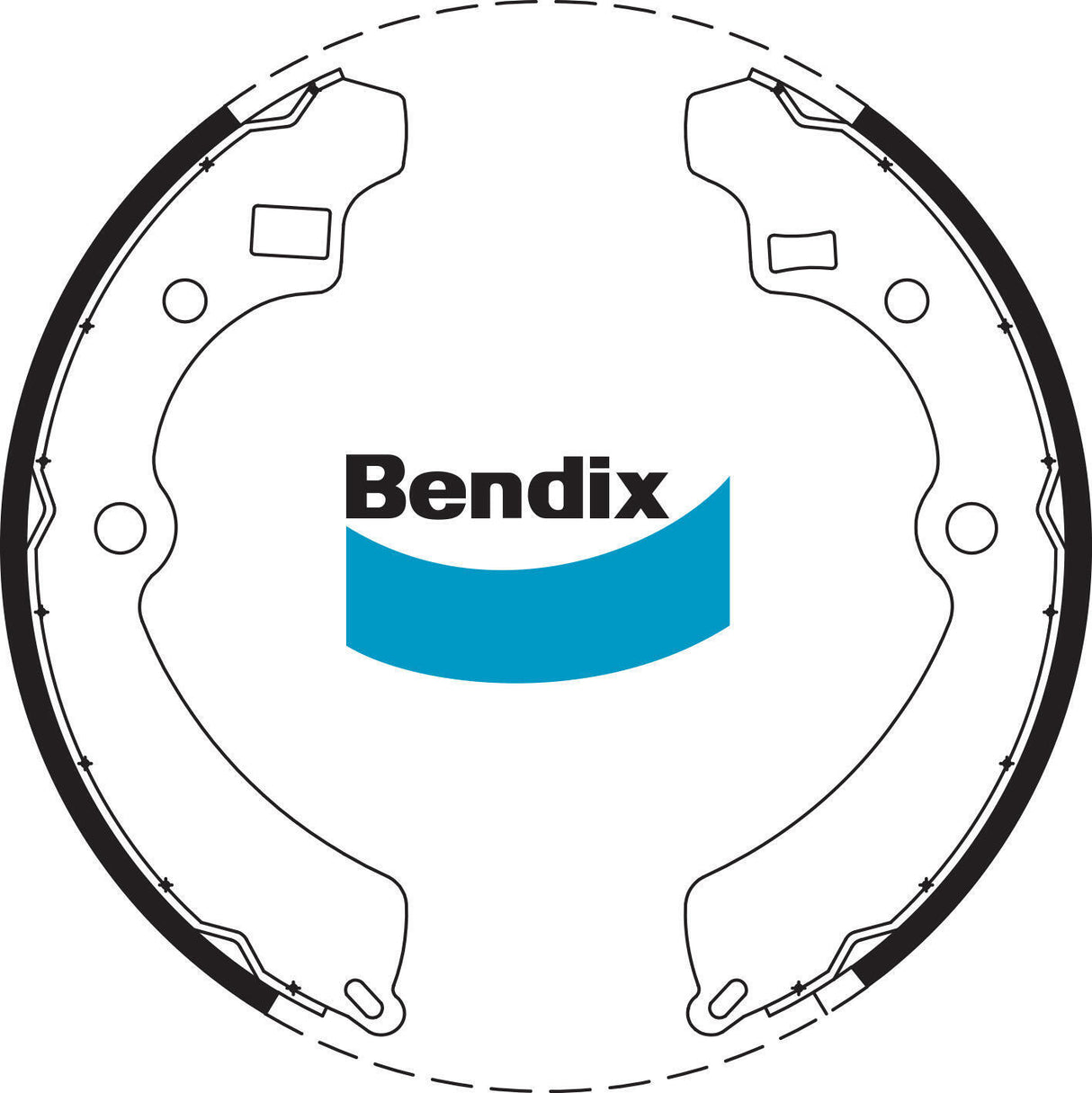 Bendix BS1617 Brake Shoe Set