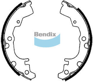 Bendix BS1632 Brake Shoe Set