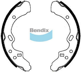 Bendix BS1637 Brake Shoe Set