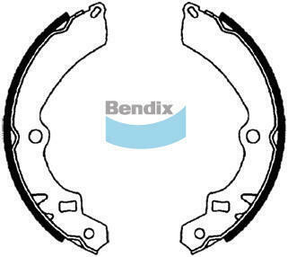 Bendix BS1683 Brake Shoe Set