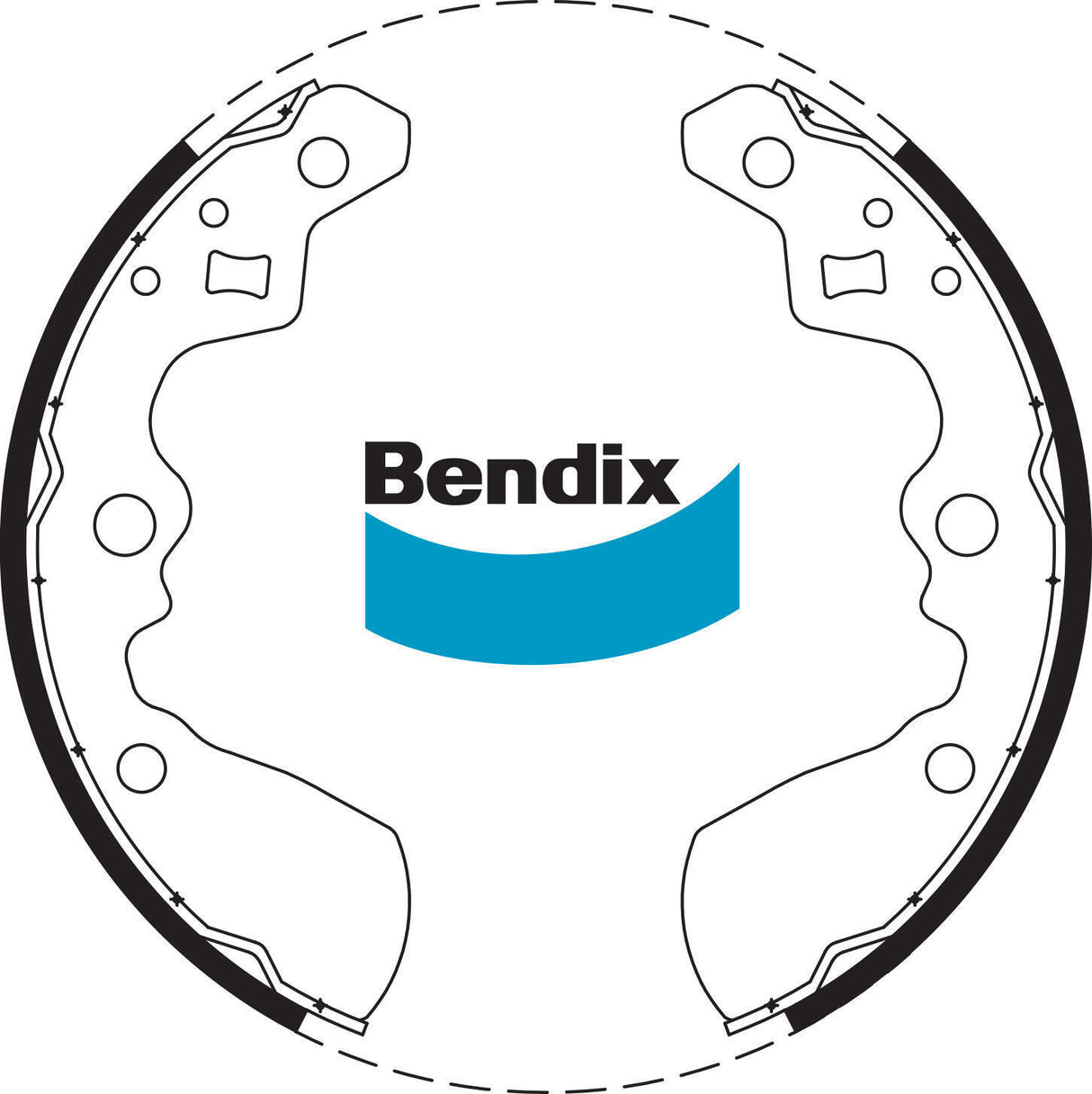 Bendix BS1684 Brake Shoe Set
