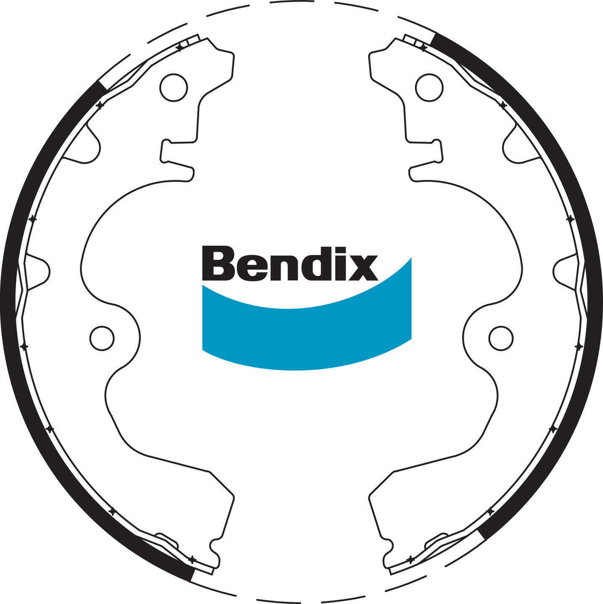 Bendix BS1731 Brake Shoe Set