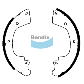 Bendix BS1748 Brake Shoe Set