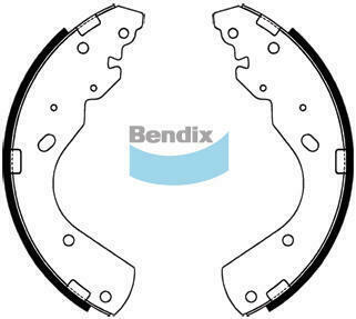 Brake Shoe Set Bendix BS1769 for Ford Courier PH Cab Chassis 2.6 i 2.6LTP G6
