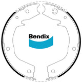 Brake Shoe Set Bendix BS1860 for Mitsubishi Pajero NS NT NW SUV DI-D (V88W V98W) 3.2LTD 4M41