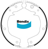 Brake Shoe Set Bendix BS1860 for Mitsubishi Pajero NM NP SUV 2.8 TD 4WD 2.8LTD