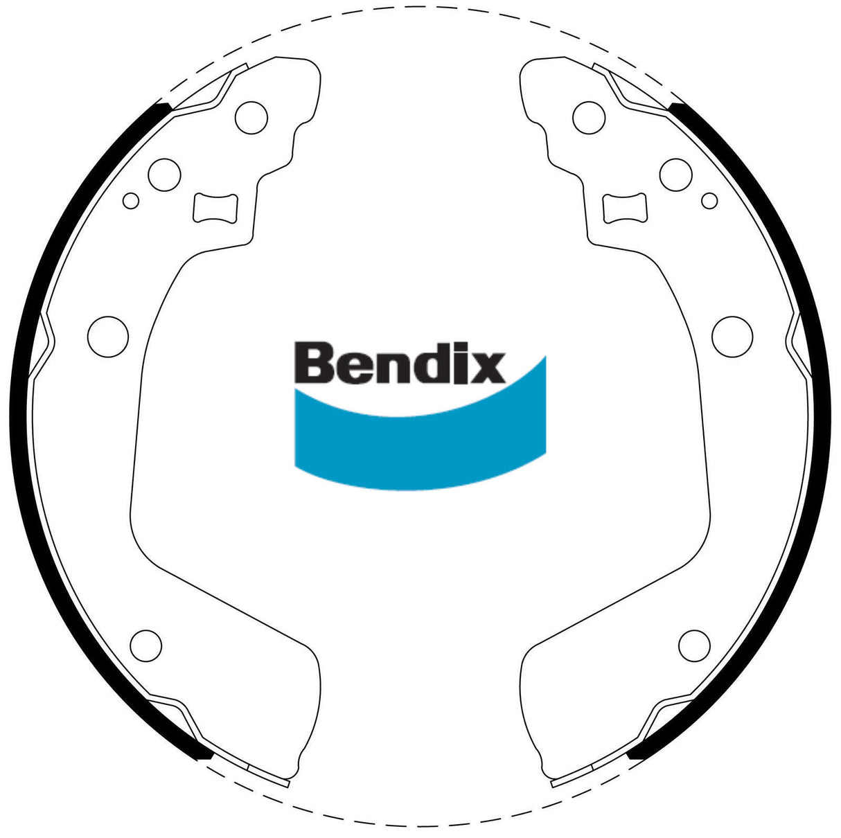 Bendix BS5020 Brake Shoe Set