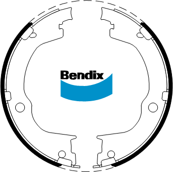 Bendix BS5258 Brake Shoe Set