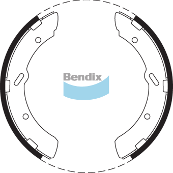 Bendix BS1562 Brake Shoe Set