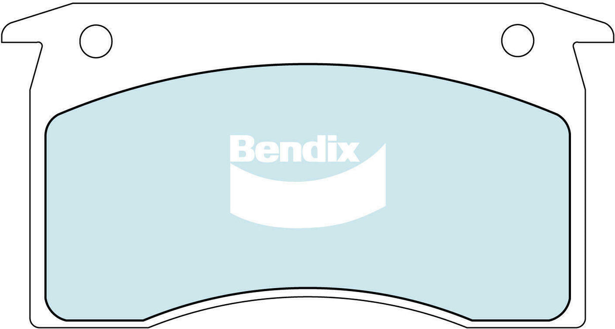 Bendix DB1028 General CT Disc Pad Set