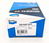Disc Pad Set Front Bendix DB1045 General CT for Ford XA XB XC XD XE XF  ZD ZF ZG ZJ ZL