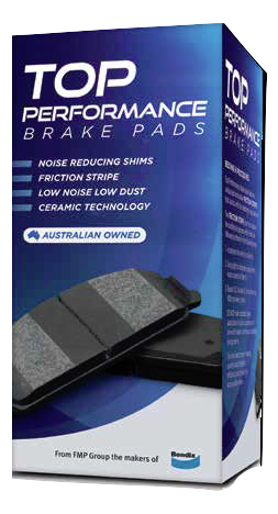 Front Disc Brake Pad Set TP by Bendix DB1045 for Falcon XA XB XCXD XE XF Fairlane Fairmont
