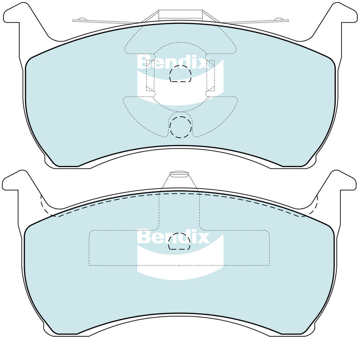 Bendix DB1109 General CT Disc Pad Set