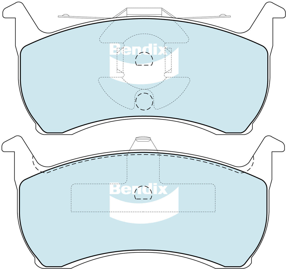 Bendix DB1109 General CT Disc Pad Set