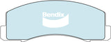 Bendix DB1110 General CT Disc Pad Set
