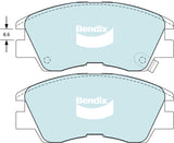 Brake Pads General CT  Front Bendix DB1113GCT for Mitsubishi Express SF SG SH SJ WA Van i 2.4LTP 4G64 (16V)