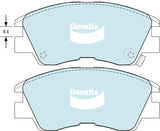 Brake Pads H/Duty Front Bendix DB1113HD for Mitsubishi Express SF SG SH SJ WA Van (P23W P23V) 2.0LTP 4G63 (SOHC 16V)