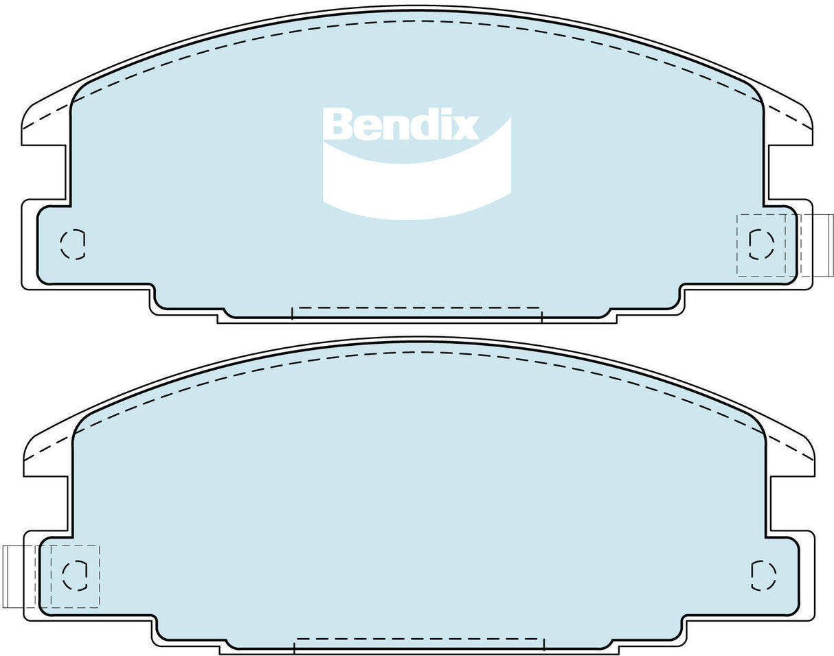Bendix DB1116 4WD Disc Pad Set