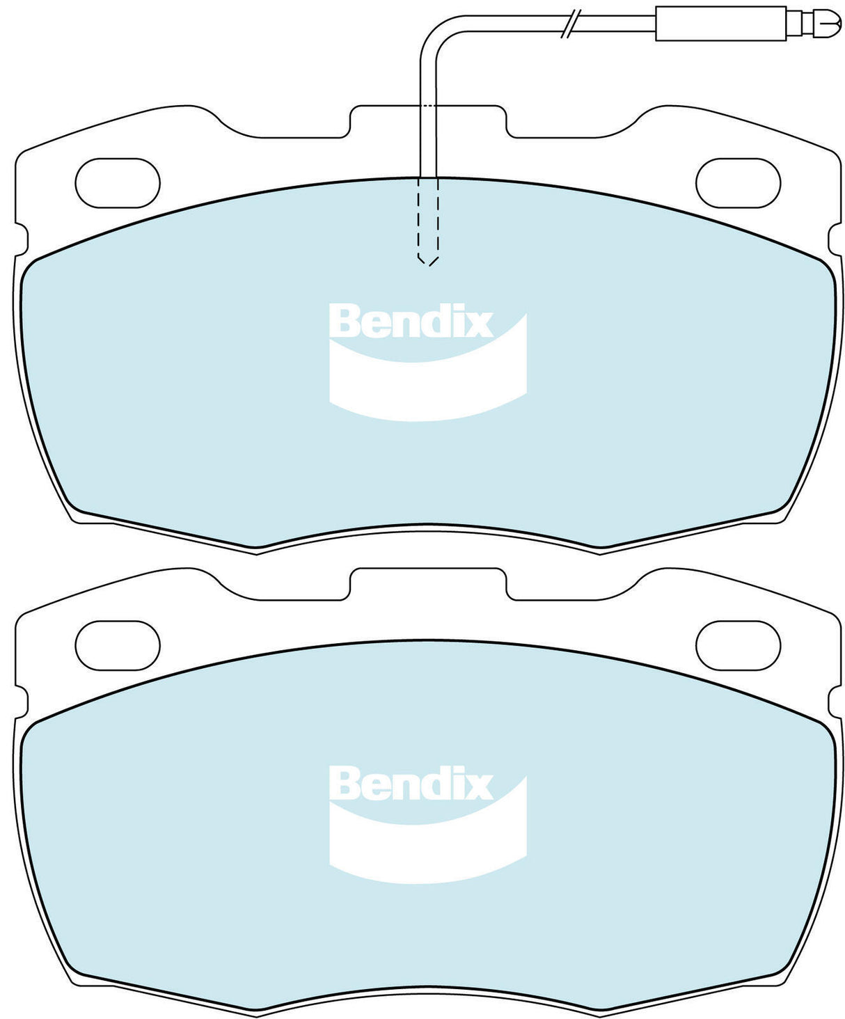Bendix DB1127 4WD Disc Pad Set