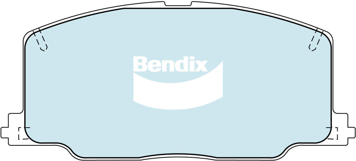 Bendix DB1129 Heavy Duty Disc Pad Set