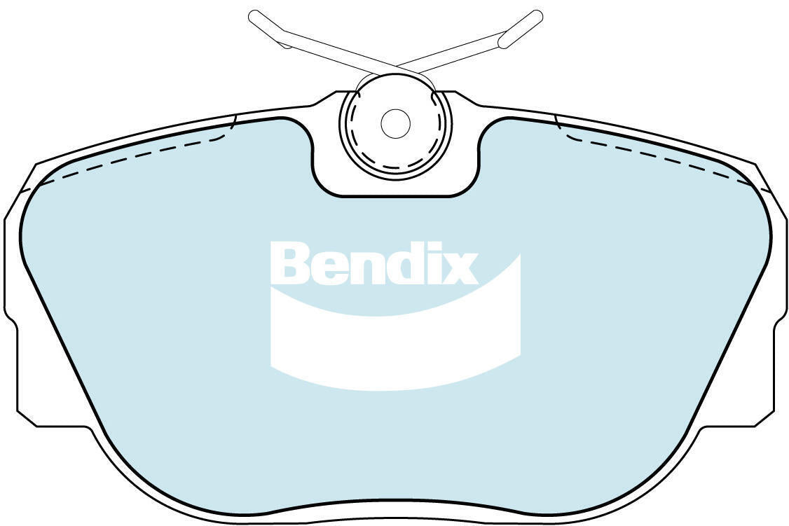 Brake Pads 4WD/SUV Front Bendix DB11304WD for Land Rover Discovery L319 SUV 4.4 4x4 4.4LTP 448PN