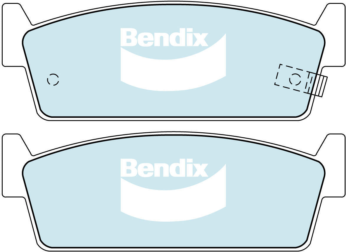 Bendix DB1144 General CT Disc Pad Set