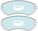 Brake Pads 4WD/SUV Front Bendix DB11484WD for Nissan Patrol Y61 GR  GU Station Wagon D 4.2LTD TD42T