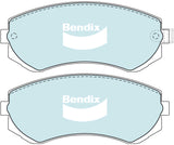 Brake Pads General CT Front Bendix DB1148GCT for Nissan Patrol Y61 GR  GU Station Wagon 4.5 4.5LTP TB45E
