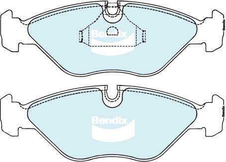 Bendix DB1156 General CT Disc Pad Set