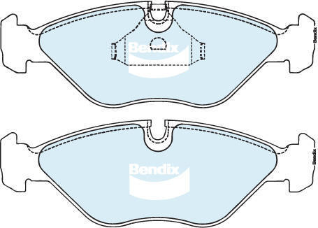Bendix DB1156 General CT Disc Pad Set